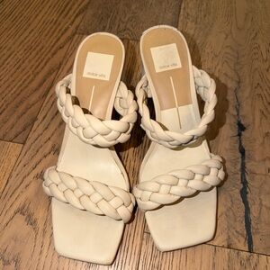 Dolce Vita Women's Tan Braided Heels